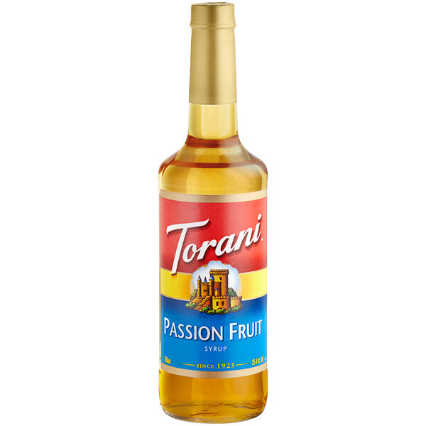 Torani Passion Fruit Flavoring / Fruit Syrup 750 mL Glass Bottle