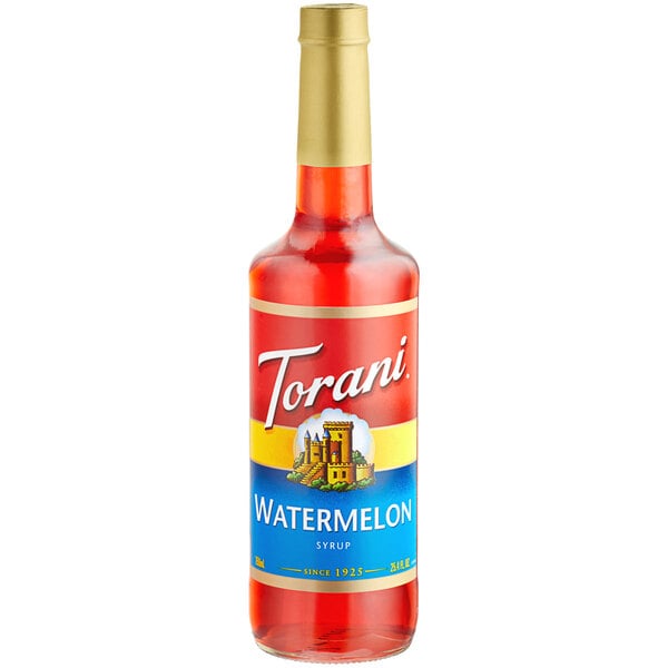 Torani Watermelon Flavoring / Fruit Syrup 750 mL Glass Bottle