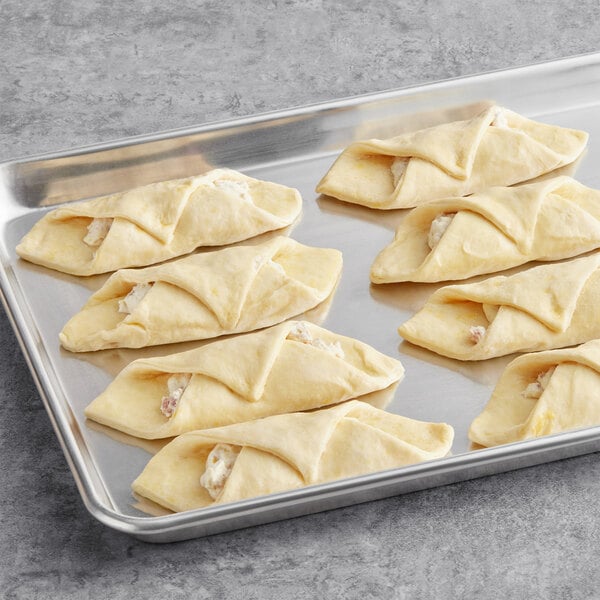 LeCoq Cuisine Ready-to-Bake Ham and Cheese Croissant 3 oz. - 45/Case