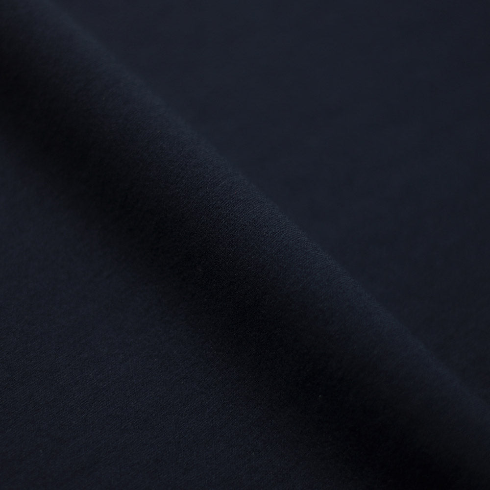 Ponte De Roma Premium Rayon Nylon Spandex Fabric - Jet Black/White/Red/Brown/Navy, Solid, 58/60" Width (1 Yard)