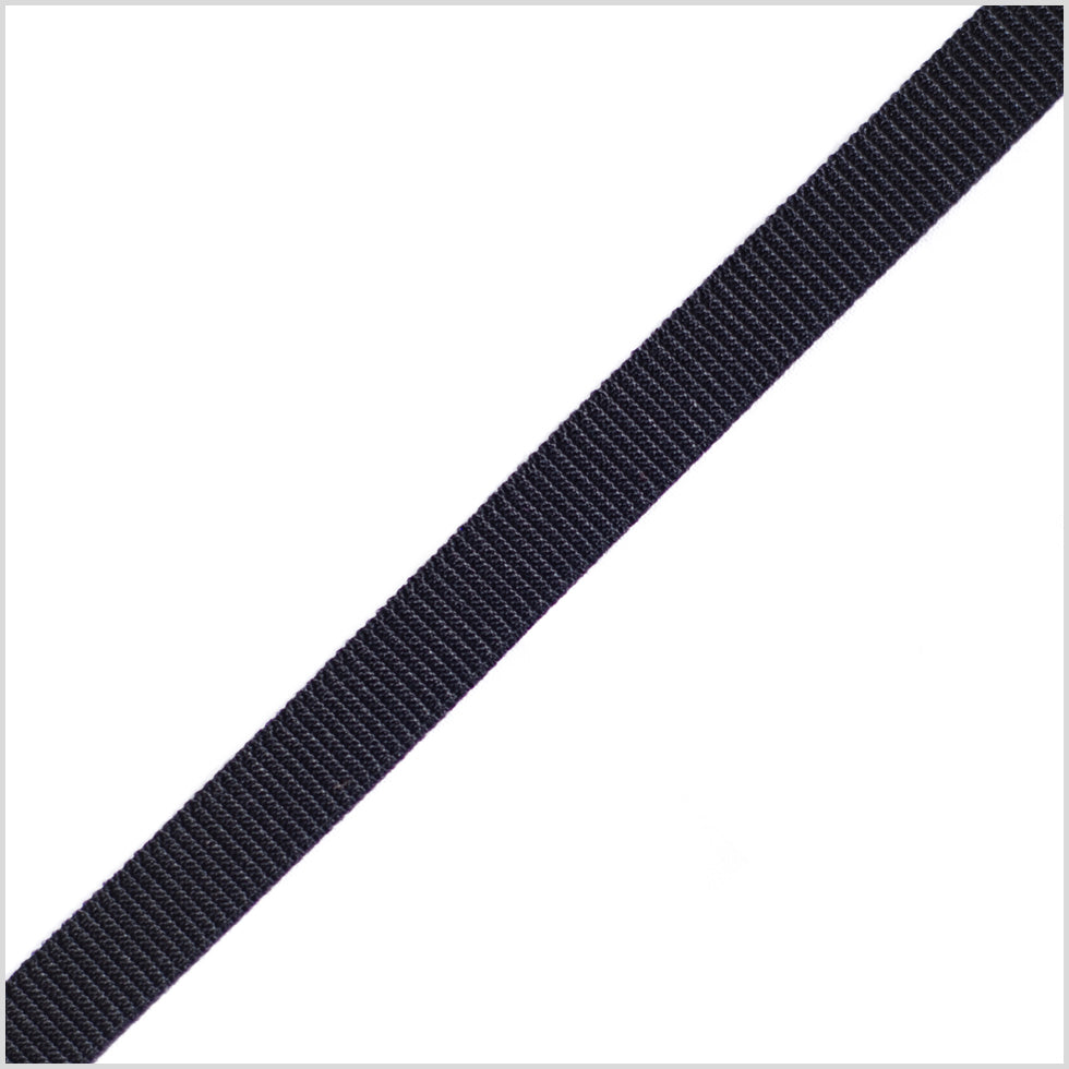 Black Stretch Grosgrain - 0.375"