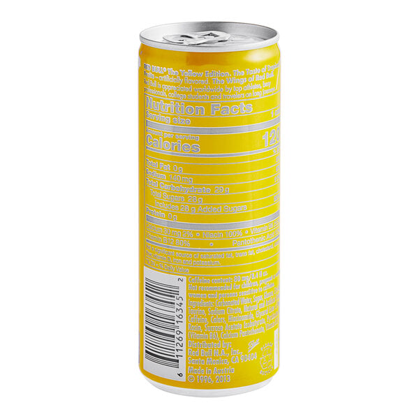 Red Bull Tropical Energy Drink 8.4 fl. oz. Can - 24/Case