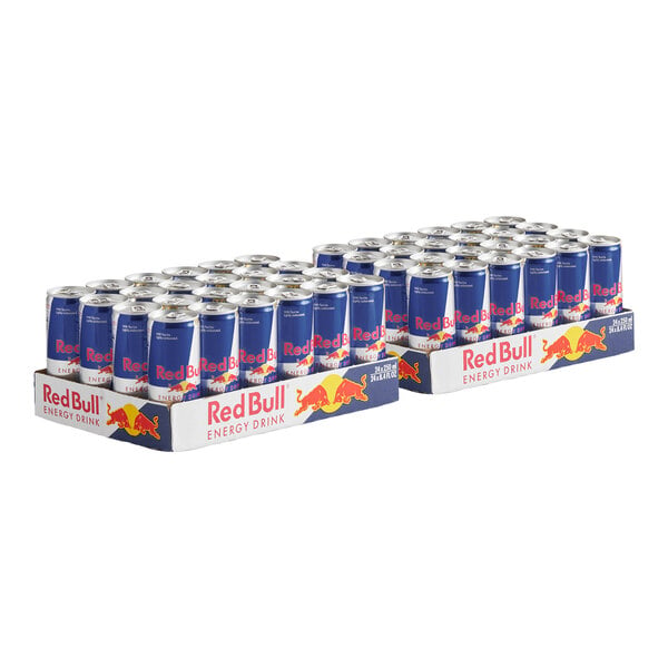 Red Bull Original Energy Drink 8.4 fl. oz. Can - 48/Case