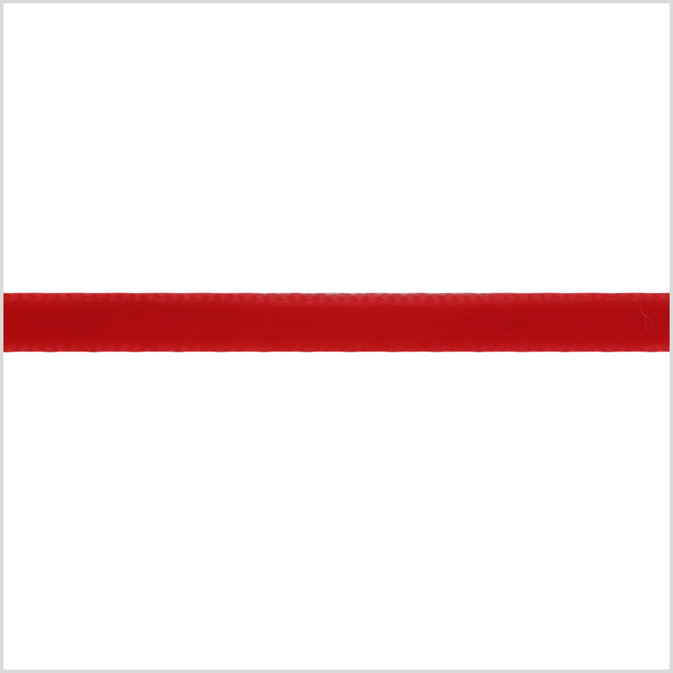 Single Faced Velvet Ribbon Made in Italy - 1/8" - Red - Sabine Collection