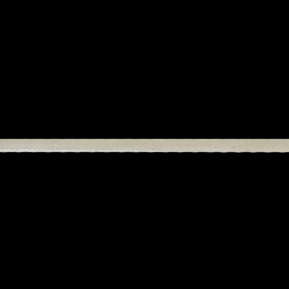 Single Faced Velvet Ribbon Made in Italy - 1/8" - Ivory - Sabine Collection