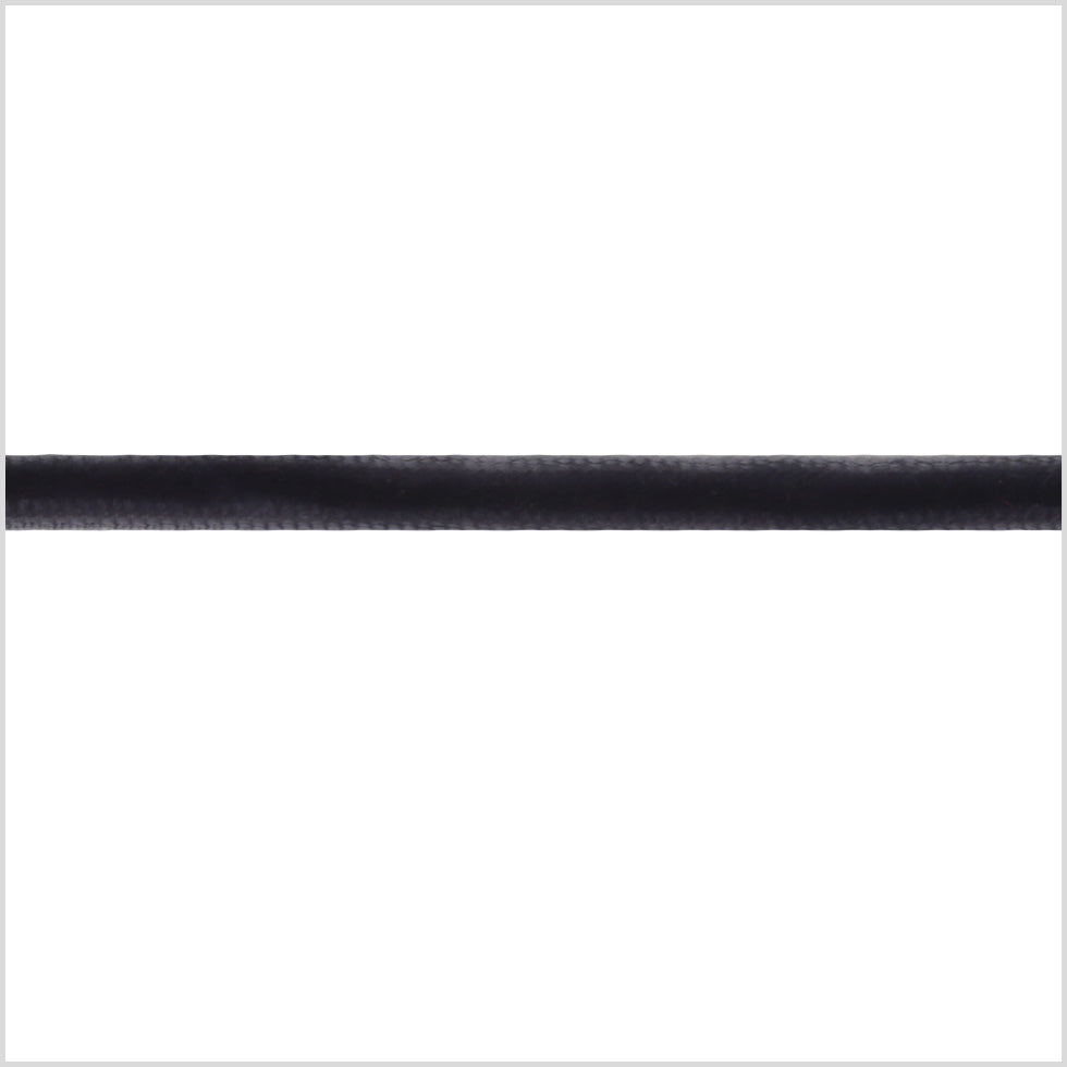 Single Faced Velvet Ribbon Made in Italy - 1/8" - Dark Gray - Sabine Collection