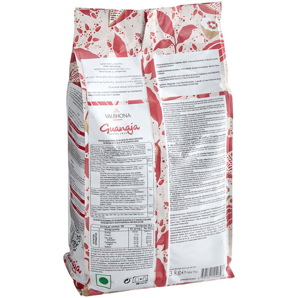 Valrhona Guanaja 70% Dark Chocolate Feve 6.6 lb.
