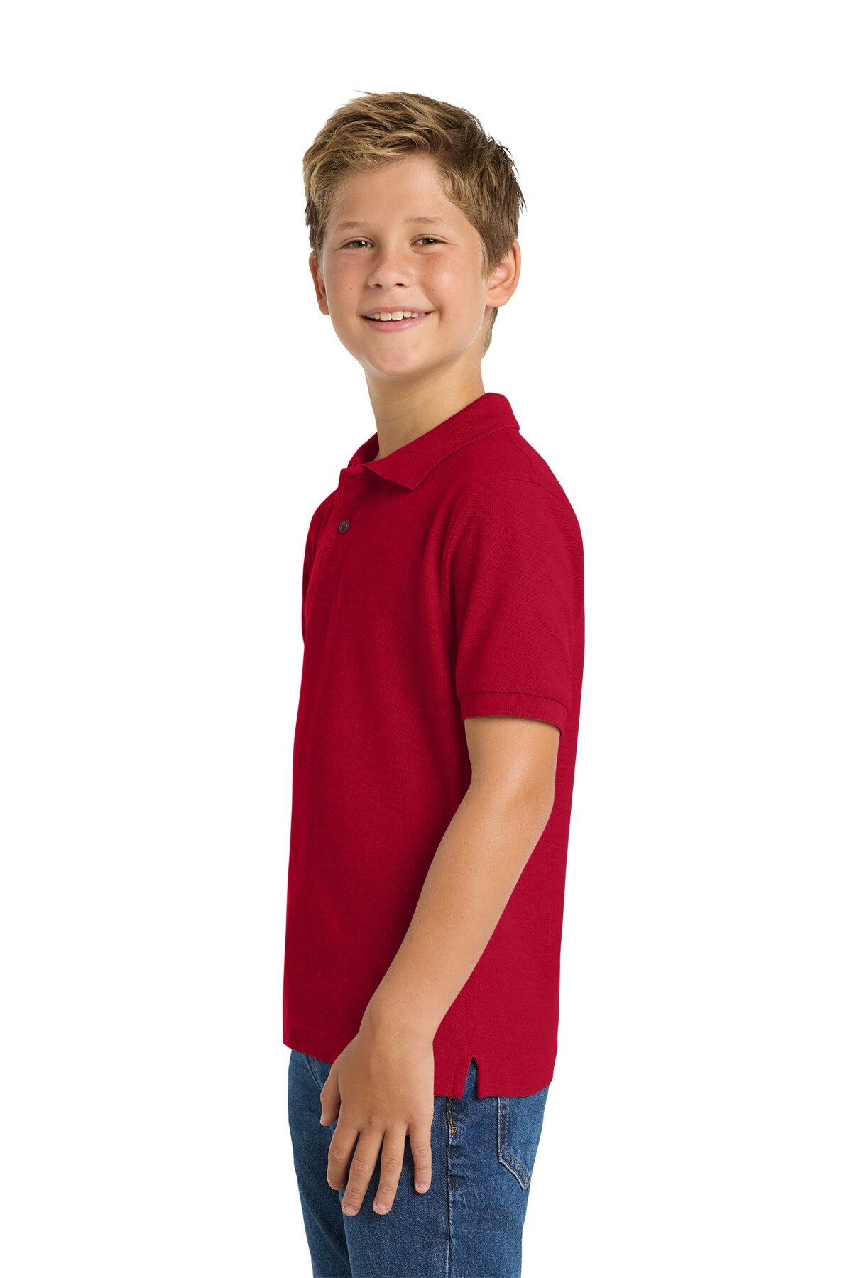Port Authority® Youth Silk Touch Polo