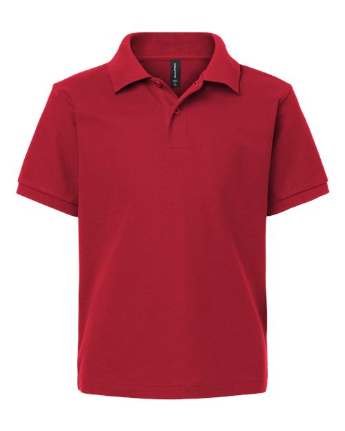 AllPro® Youth Pique Polo Shirt 65/35 Polyester Cotton