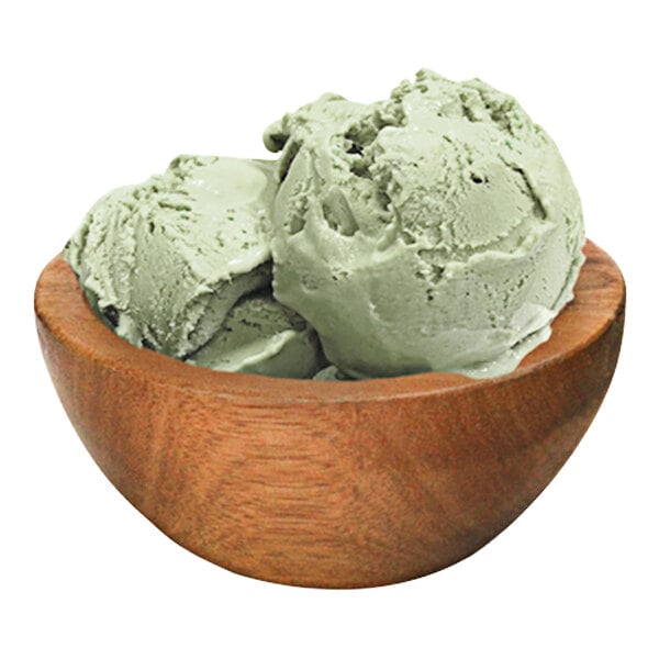 G.S. Gelato Green Tea Gelato 5 Liter Container