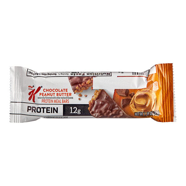Kellogg's Special K Chocolate Peanut Butter Protein Meal Bar 1.59 oz. - 48/Case