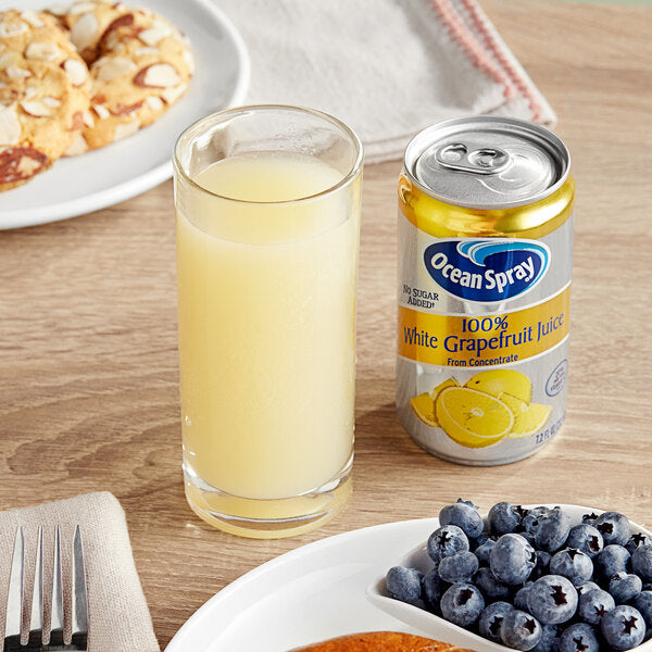 Ocean Spray White Grapefruit Juice 7.2 fl. oz. - 24/Case