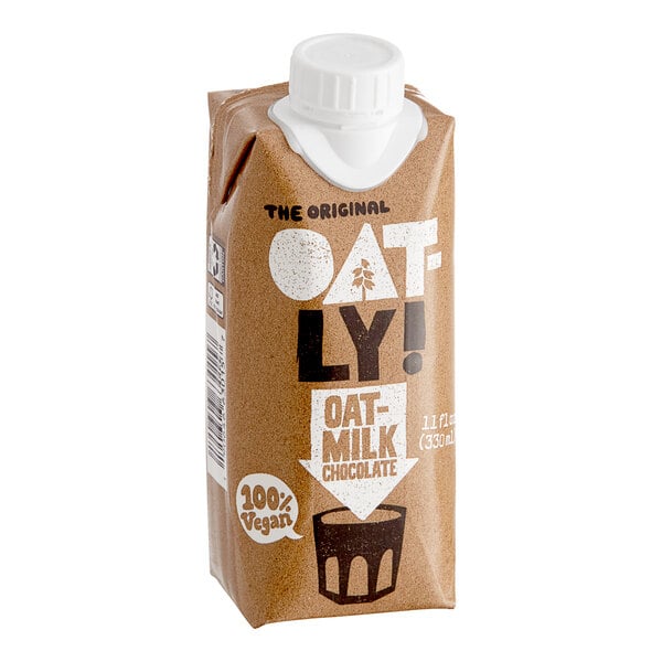 Oatly Chocolate Oat Milk 11 fl. oz. - 12/Case