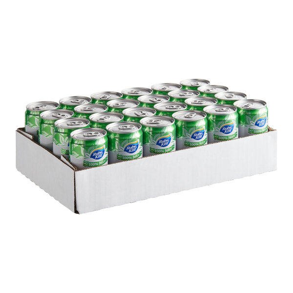 Ruby Kist Apple Juice 7.2 fl. oz. Can - 24/Case