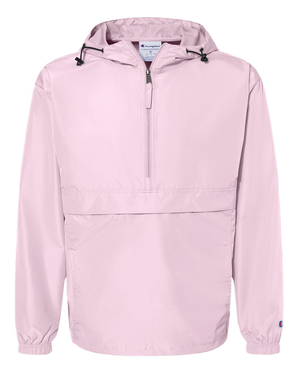 Champion® Hooded Packable Quarter-Zip Jacket