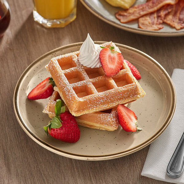 Krusteaz Square Belgian Waffle 3 5/8" - 72/Case