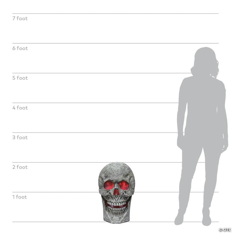 24" Skull with Light and Sound