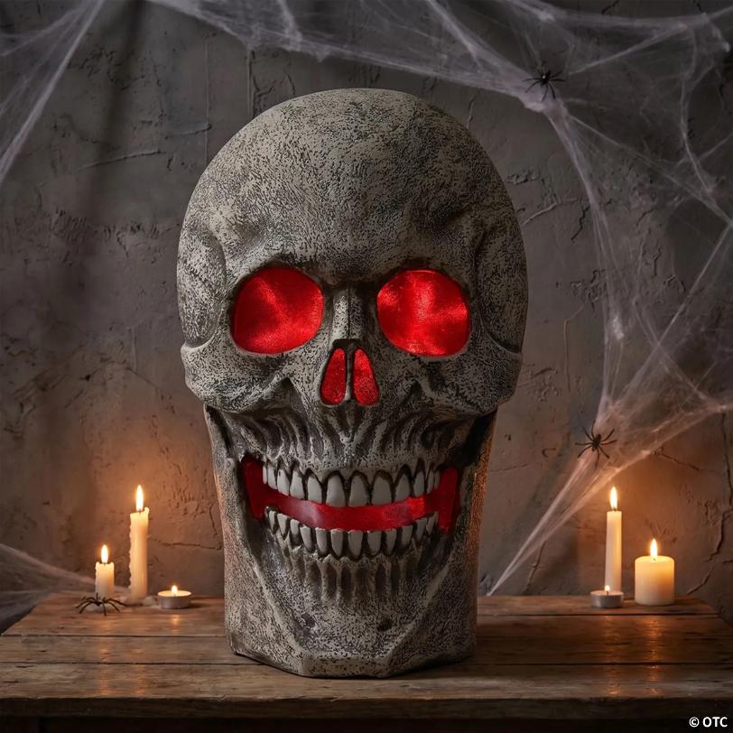24" Skull with Light and Sound