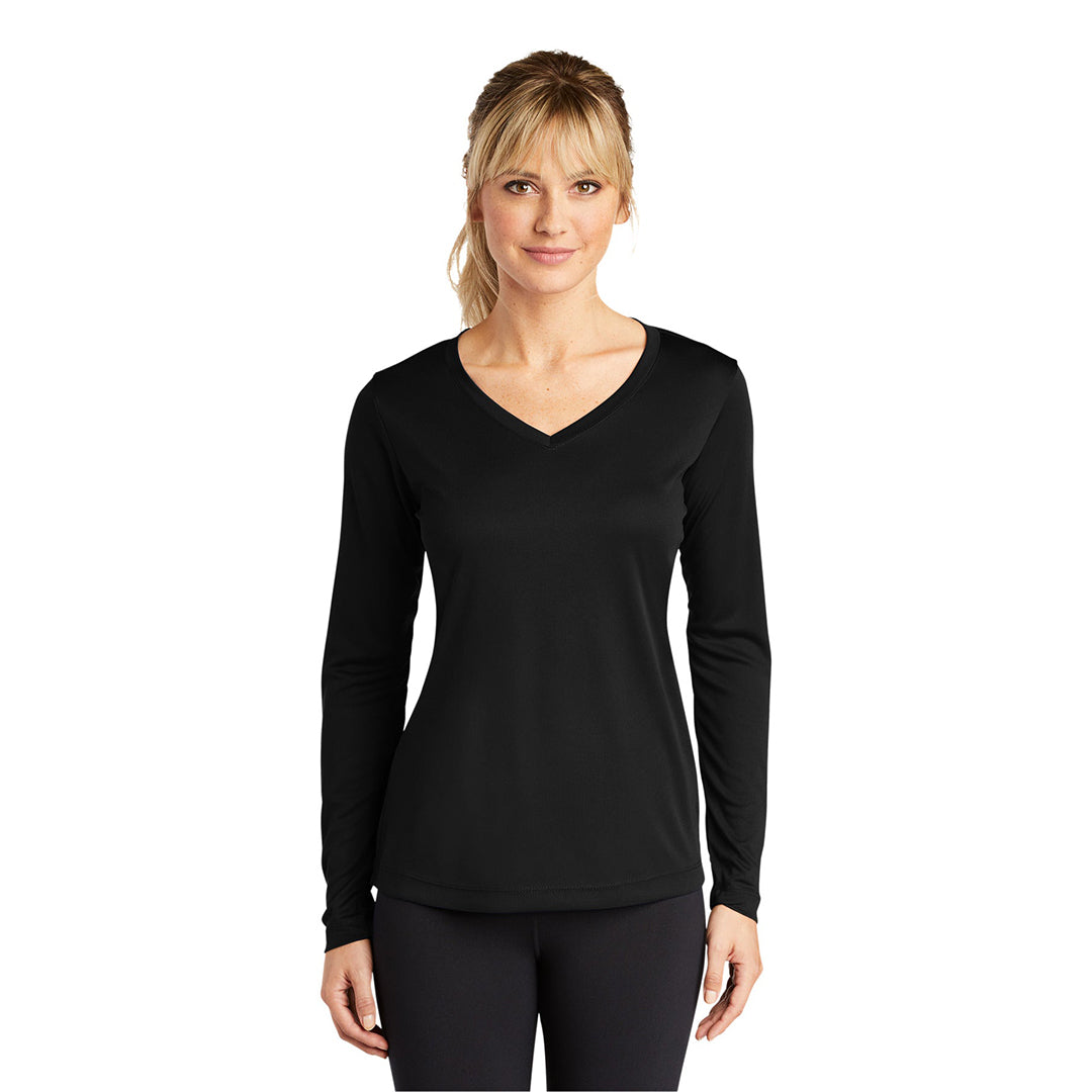 Women's Long Sleeve PosiCharge Competitor V-Neck Tee