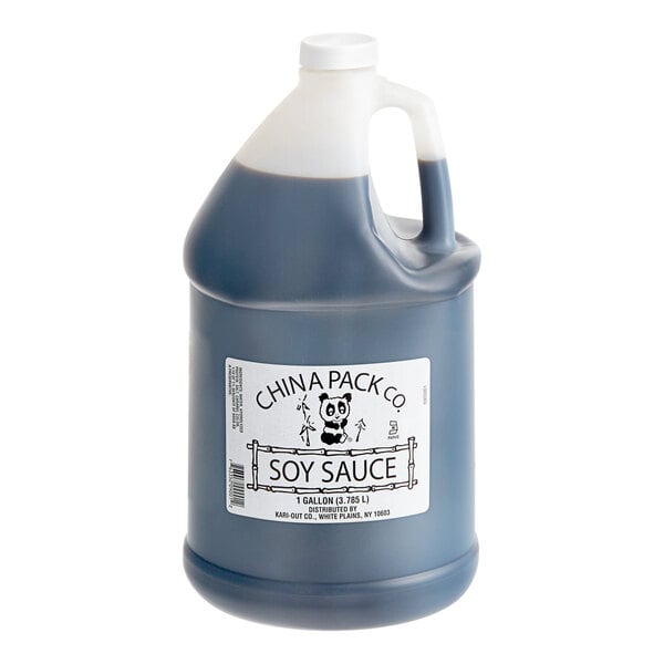 Kari-Out Company 1 Gallon Soy Sauce - 4/Case