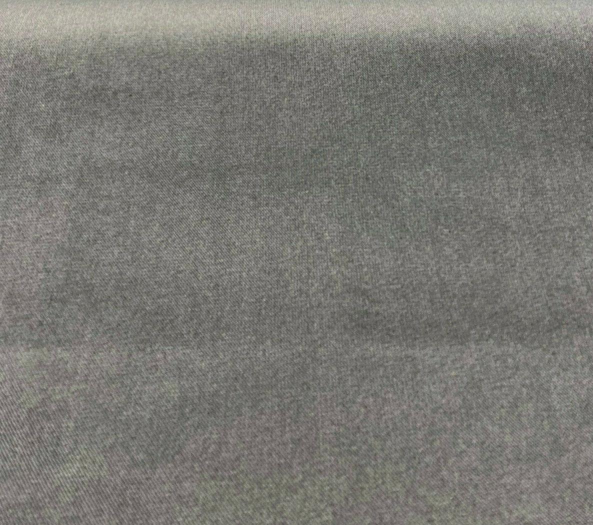 Designers Guild Porto Velvet Fabric - Charcoal, Weave/Backed, 54" Width (1 Yard)