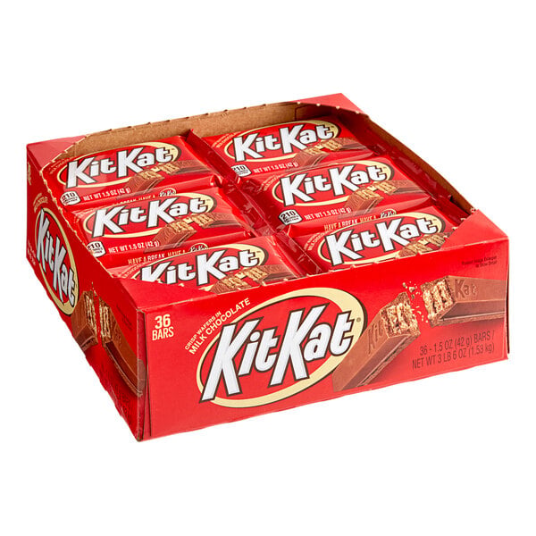 KIT KAT® Milk Chocolate Bar 1.5 oz. - 36/Box