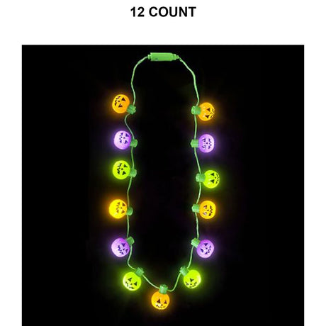 Light Up Skull Necklace