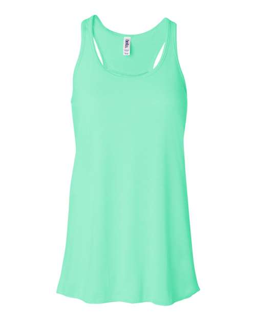 BELLA + CANVAS® Women's Flowy Racerback Crew Neck Tank - 8800
