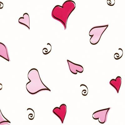 Large Swing Hearts Cello Treat Bag - 20 Pack