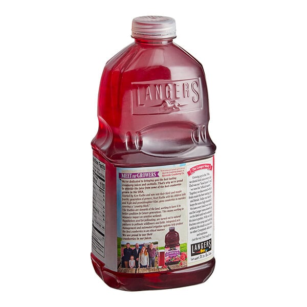 Langers Cranberry Juice 64 fl. oz. - 8/Case