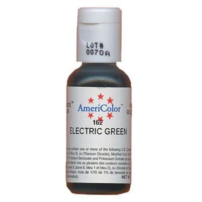 Electric Green Soft Gel Paste Food Color - AmeriColor 162