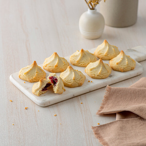 Rich's 1.5 oz. Specialty Raspberry-Filled Shortbread Cookie Dough - 90/Case
