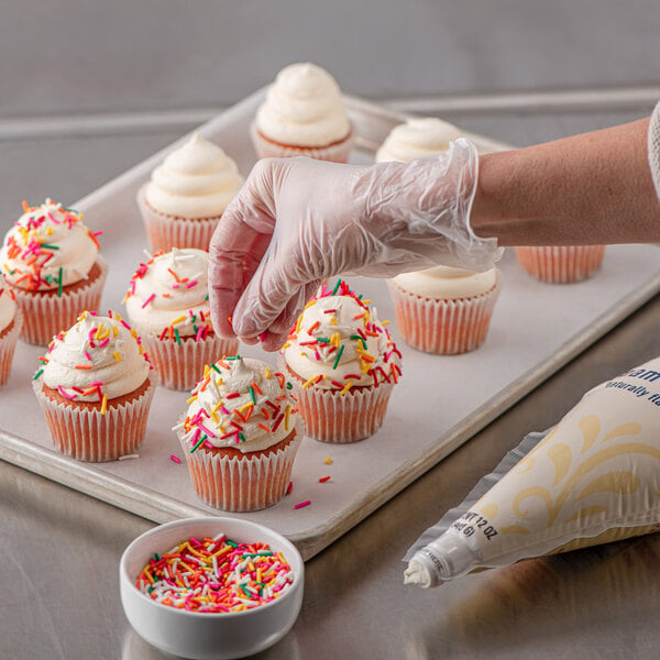 Rich's Bettercreme 12 oz. Cream Cheese Whipped Icing Bag - 12/Case