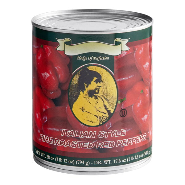 Roasted Red Peppers 28 oz. - 12/Case