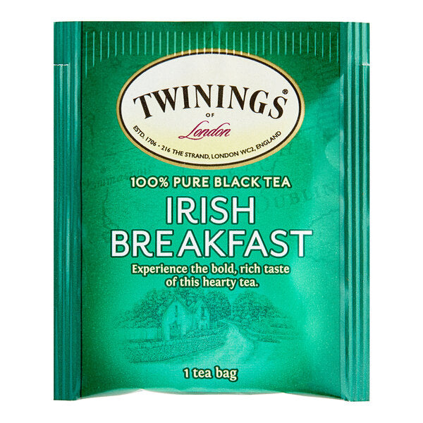 Twinings Irish Breakfast Tea Bags - 100/Box