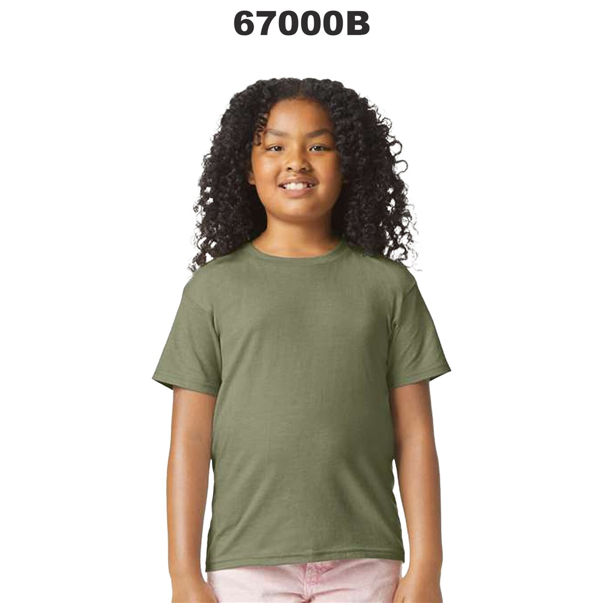 Gildan® Softstyle Youth CVC Crewneck Short Sleeve T-Shirt