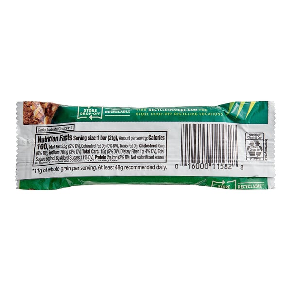 Nature Valley Oats and Honey Crunchy Granola Bar 0.74 oz. - 144/Case