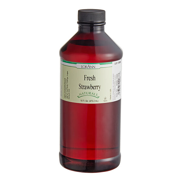 LorAnn Oils Fresh Strawberry Natural Flavor 16 fl. oz.