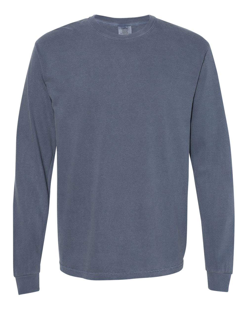 Comfort Colors® Garments Dyed Heavyweight Crewneck Long Sleeve T-Shirt
