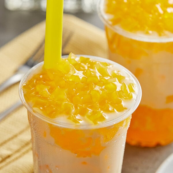 Fanale Mango Star-Shaped Jelly Topping 6.6 lb. - 4/Case