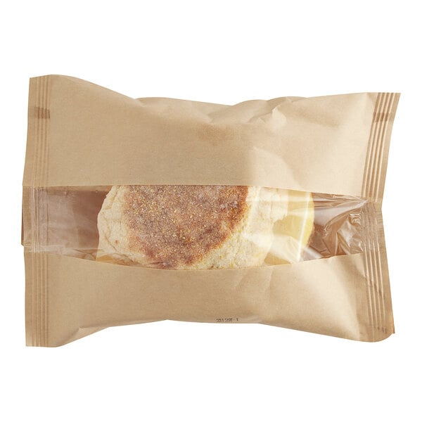 Grand Prairie Turkey Sausage, Egg, and Cheese Muffin Sandwich 5 oz. - 24/Case