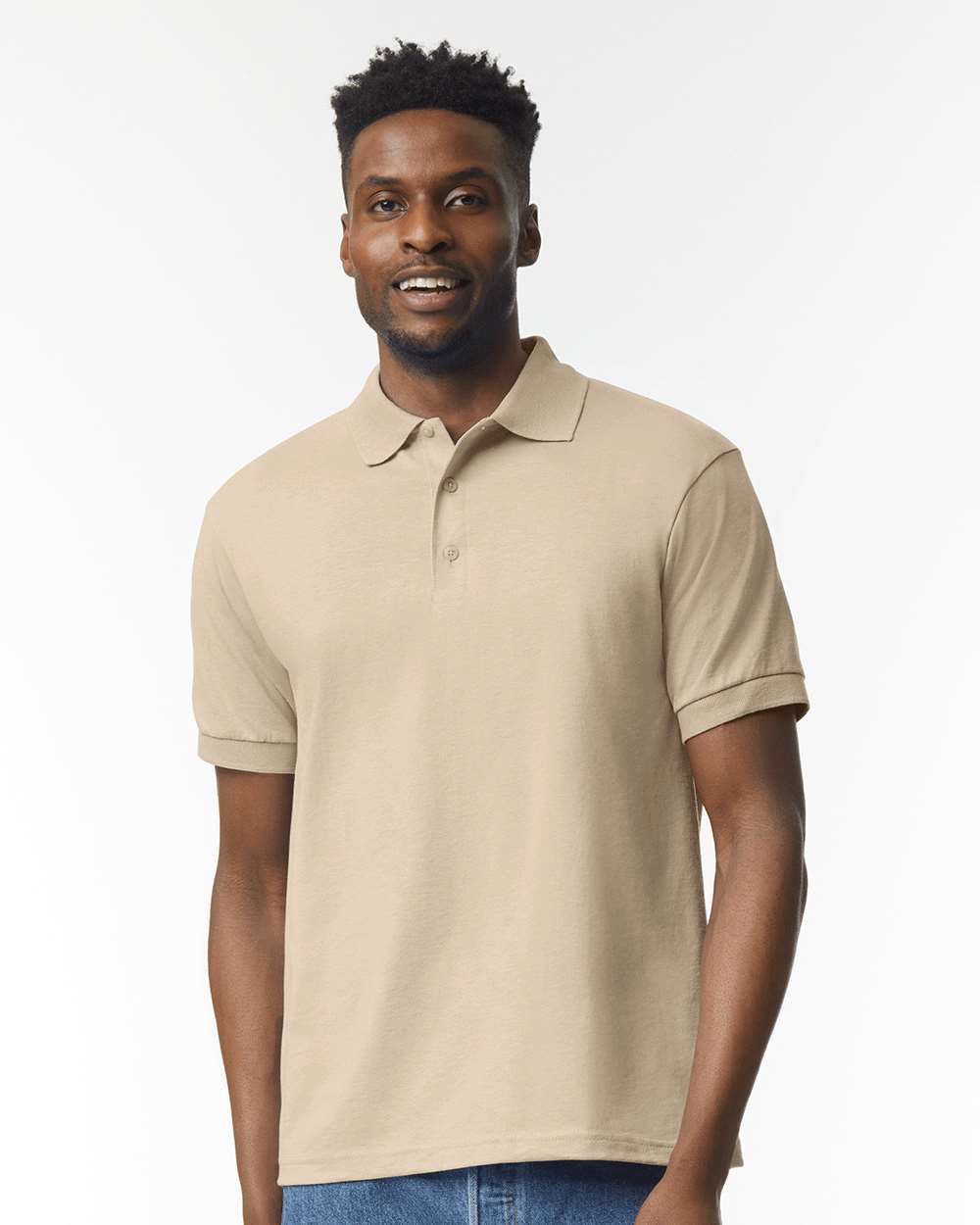 Gildan® DryBlend Short Sleeve Jersey Polo