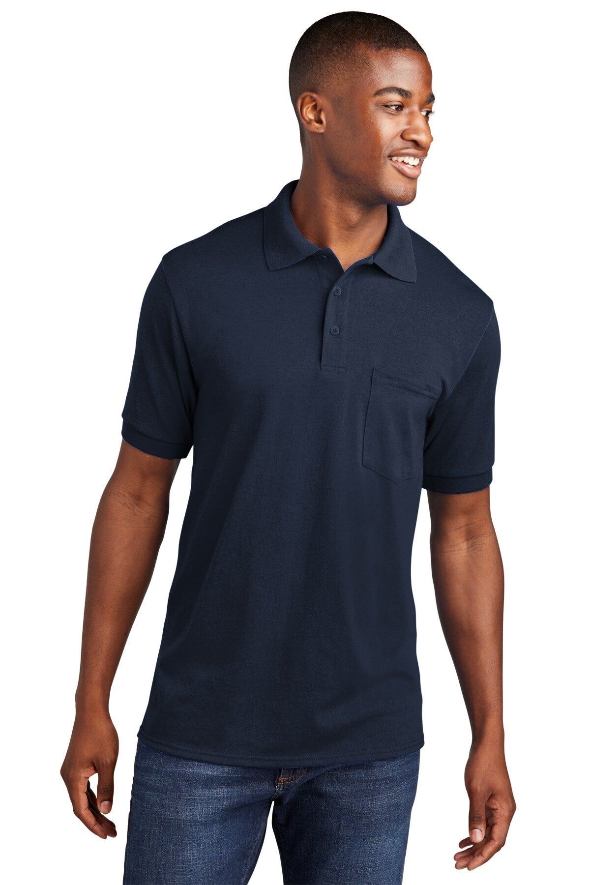 Knit Pocket Polo T-shirt for Men | RADYAN®