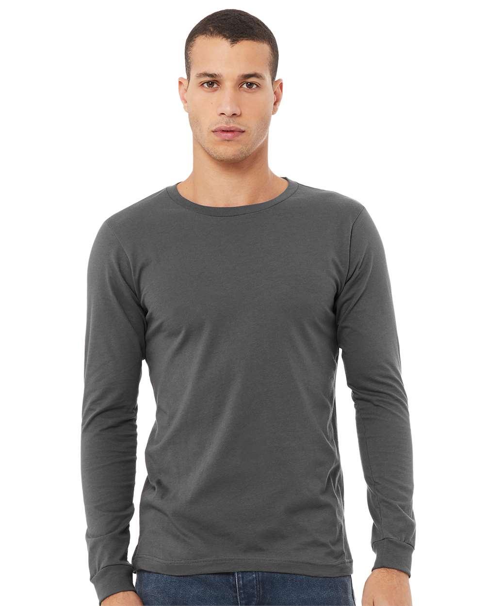 BELLA + CANVAS® Unisex Jersey Crewneck Long Sleeve Tee