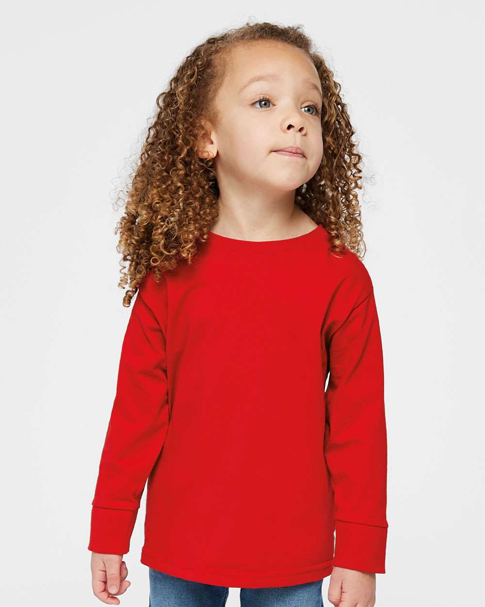 RADYAN® Toddler Fine Jersey Long Sleeve Tee