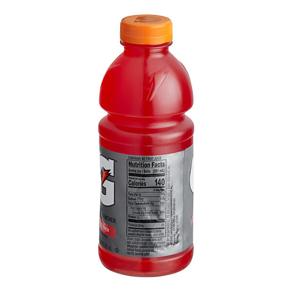 Gatorade Thirst Quencher Fruit Punch Sports Drink 20 fl. oz. - 24/Case