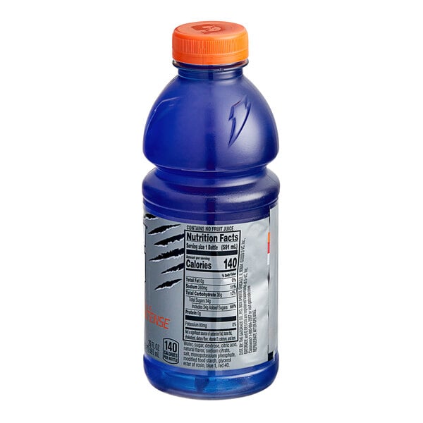 Gatorade Thirst Quencher Fierce Grape Sports Drink 20 fl. oz. - 24/Case