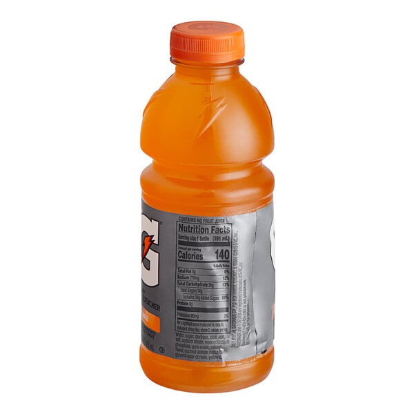 Gatorade Thirst Quencher Orange Sports Drink 20 fl. oz. - 24/Case