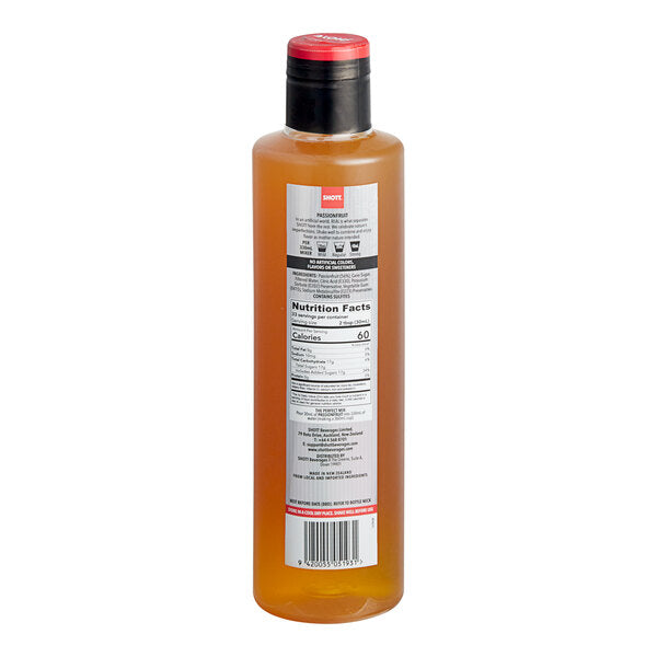 SHOTT Passionfruit Real Fruit Concentrated Flavoring Syrup 1 Liter