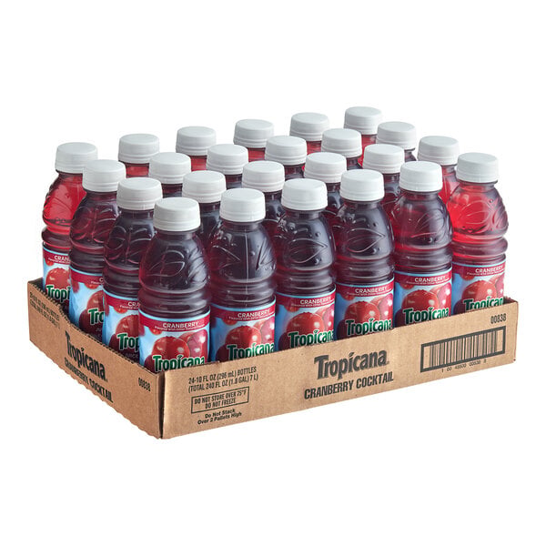 Tropicana® Cranberry Juice Cocktail 10 fl. oz. - 24/Case
